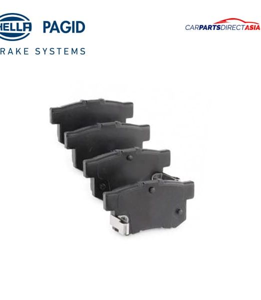 BRAKE PAD D5056, REAR HELLA HONDA ACCORD, CIVIC, INTEGRA, JAZZ, ODYSSEY/ MG ZR, ZS / SUZUKI JIMNY, SWIFT * (CB8, CB9, ED9, ES9, EJ, FD1, FD2, RS416)