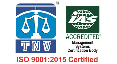 ISO 9001:2015 Certified