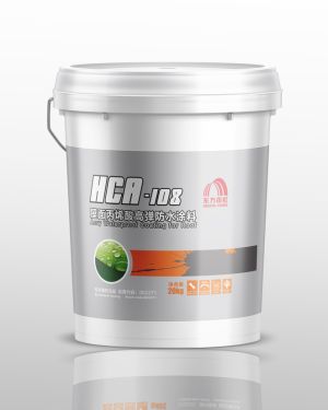 No.8 HCA-108 Roof Crylic Acid High Elastic Waterproof Coating